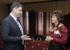 AmCham Business Luncheon with Minister of Finance  Igor Luksic, February 18, 2009 (2)