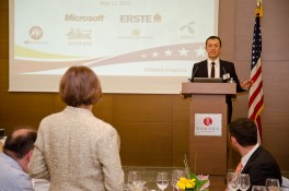 AmCham Business Luncheon with Minister of Finance Milorad Katnic Phd, May 11, 2012 (23)