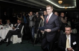 AmCham Business Luncheon with Prime Minister Igor Luksic, April 20, 2011 (18)