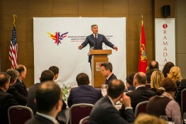 AmCham Business Luncheon with Prime Minister Milo Djukanovic, March 6, 2013 (12)