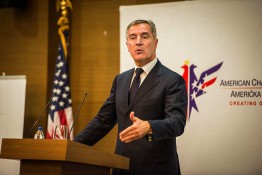 AmCham Business Luncheon with Prime Minister Milo Djukanovic, March 6, 2013 (3)