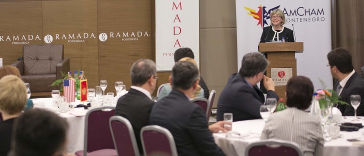 AmCham hosted a Business Luncheon with Ambassador Uyehara