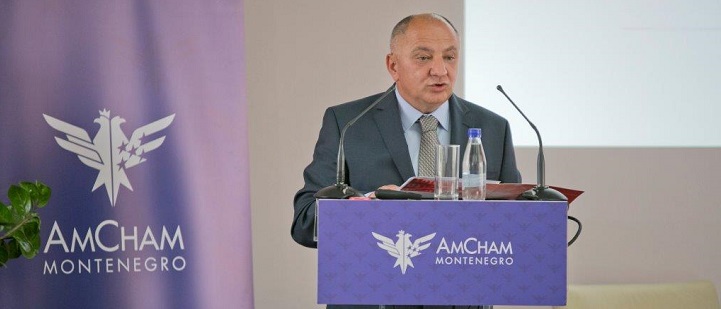 Održan AmCham poslovni ručak sa potpredsjednikom Vlade Crne Gore prof.dr Vujicom Lazovićem