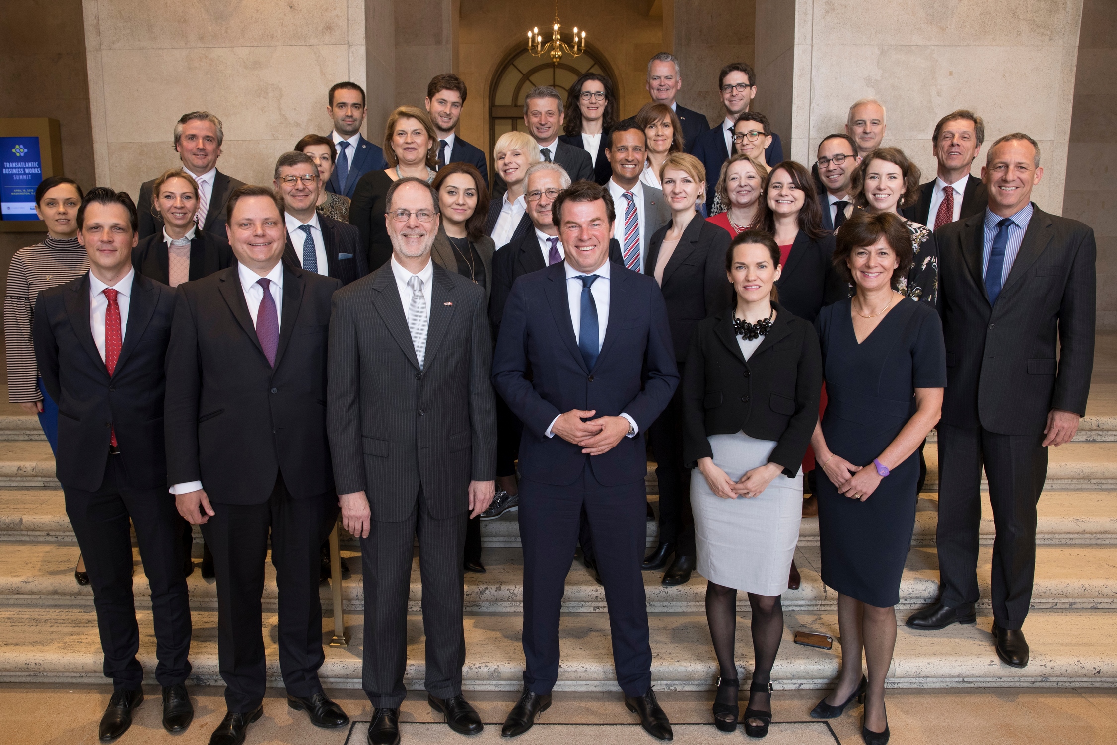 April 16, 2018 - Washington, DC, USA: Transatlantic Business Works Summit and AMChams Europe briefing. Photo by Ian Wagreich / © U.S. Chamber of Commerce