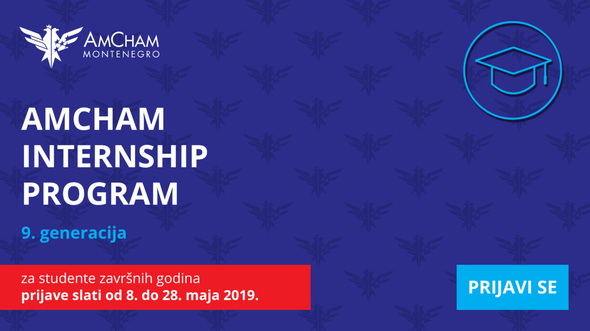 POZIV – AMCHAM PROGRAM STAŽIRANJA 2019