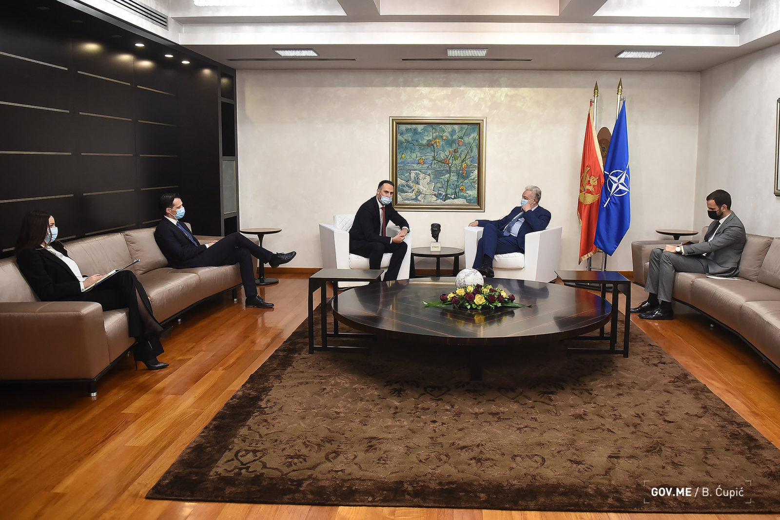 Premijer Krivokapić razgovarao sa predstavnicima Američke privredne komore