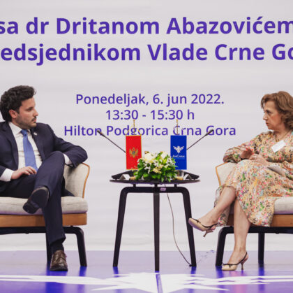 AmCham Montenegro Openly with the Prime Minister, June 6, 2022