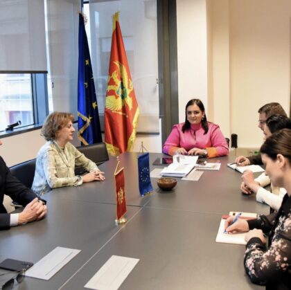 Meeting between Minister Nišić and AmCham representatives in Montenegro