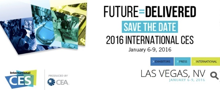 2016 International CES (Consumer Electronics Show), Las Vegas, January 6-9, 2016