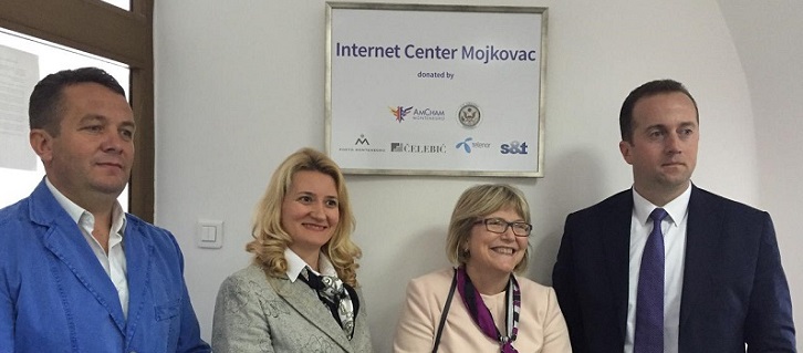 AmCham Donated Internet Centers in Kolašin and Mojkovac