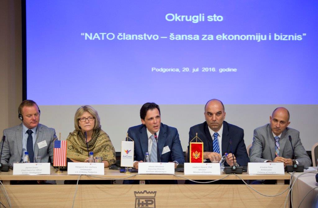 Round Table “NATO Membership – an opportunity for the economy and business”